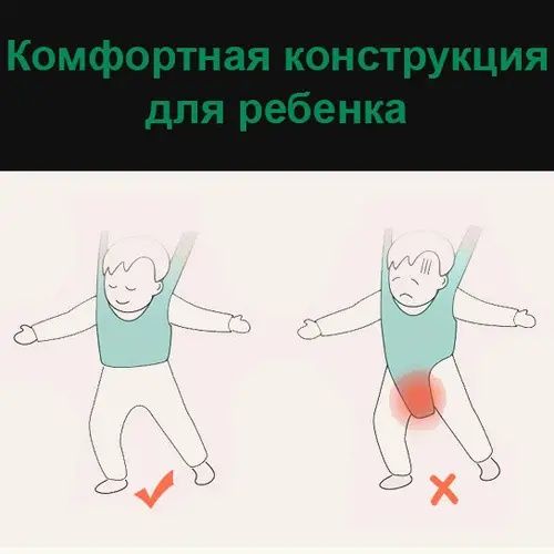 Эргономичный слинг ходунки помощник малыша
