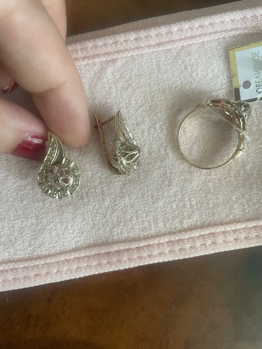 Бриллиант комплект 583