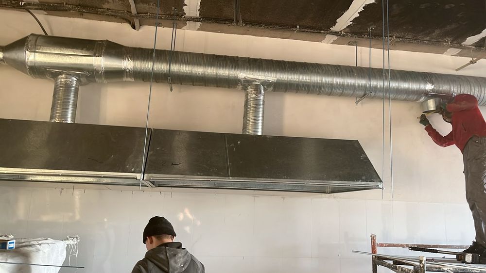 Вентиляция под ключ.Вытяжка