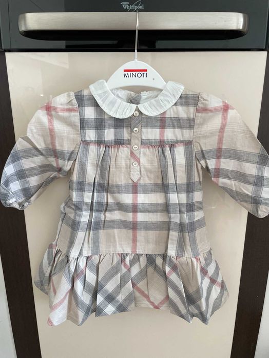 11 комплекти  рокли, блузи и панталони, яке за момиче, 80 – 86 см.