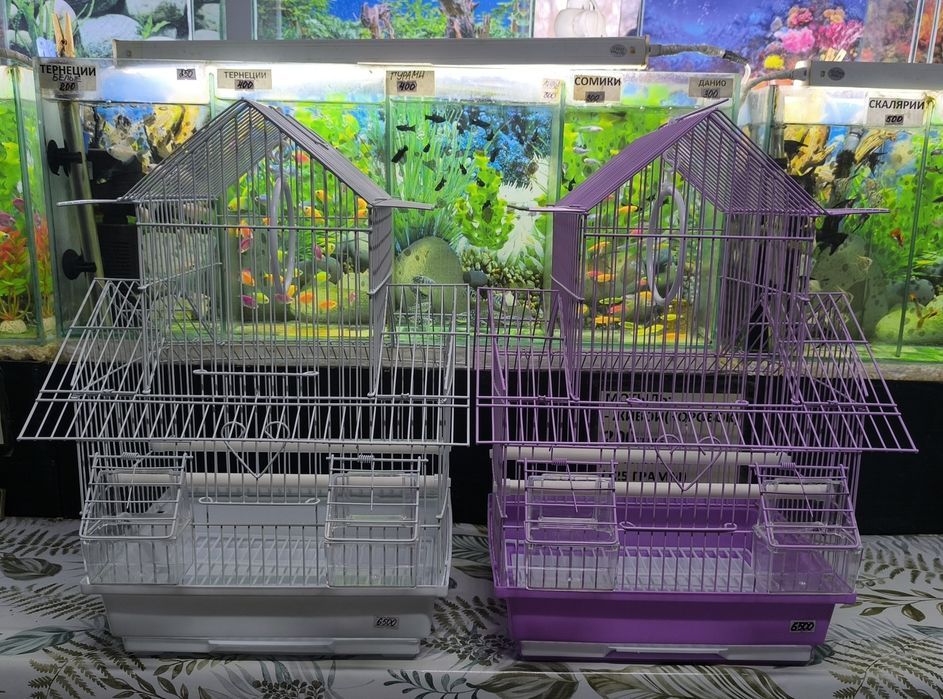Клеточки для попугаев