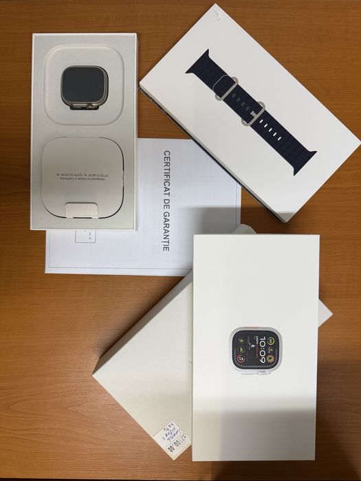 Apple Watch Ultra 2, 49mm, titan, garantie