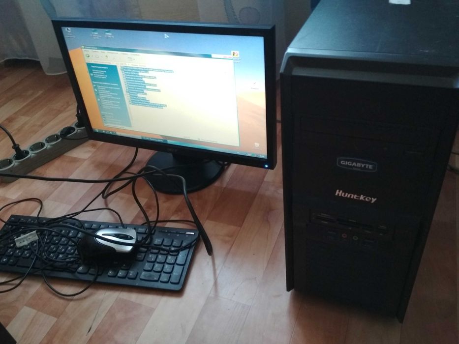 компьютер Core  i 5 + монитор ЖК+ акустика,мышь, клавиатура, кресло!