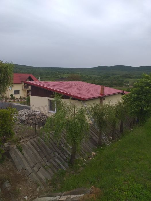 Montaj acoperis, jgheaburi si burlane.