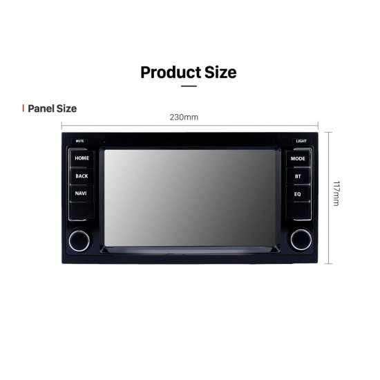 7-инчова мултимедия за VW Touareg T5 Multivan – Android 14, Carplay