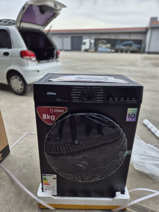 Стиральная машина Ziffler 8kg Invertor compressor