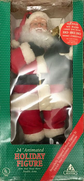 Mos Craciun - Papusa vintage de decor