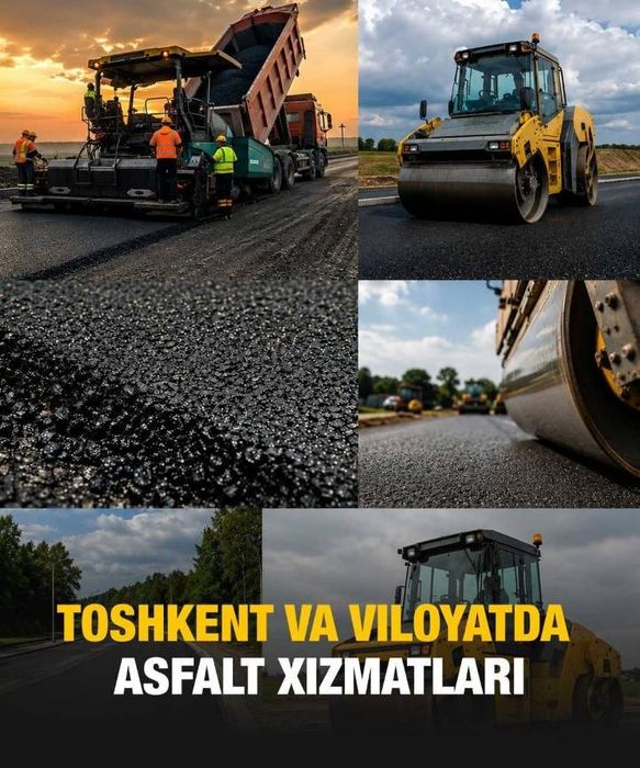 Asfalt yotqizish xizmati