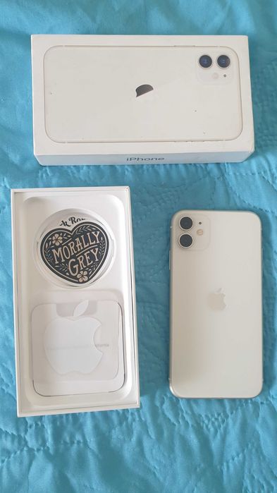 Перфектен IPhone 11 128 GB - бял цвят