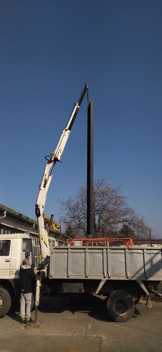 Услуги със автокран и самосвал