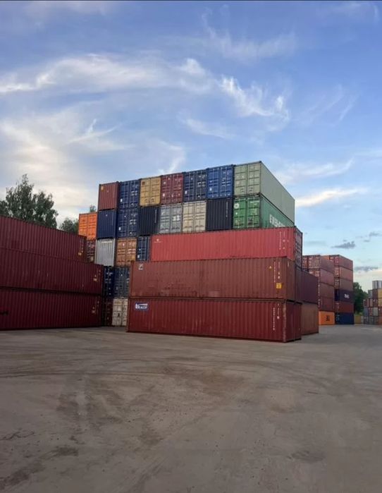 Морской контейнер 40  20 ж/д