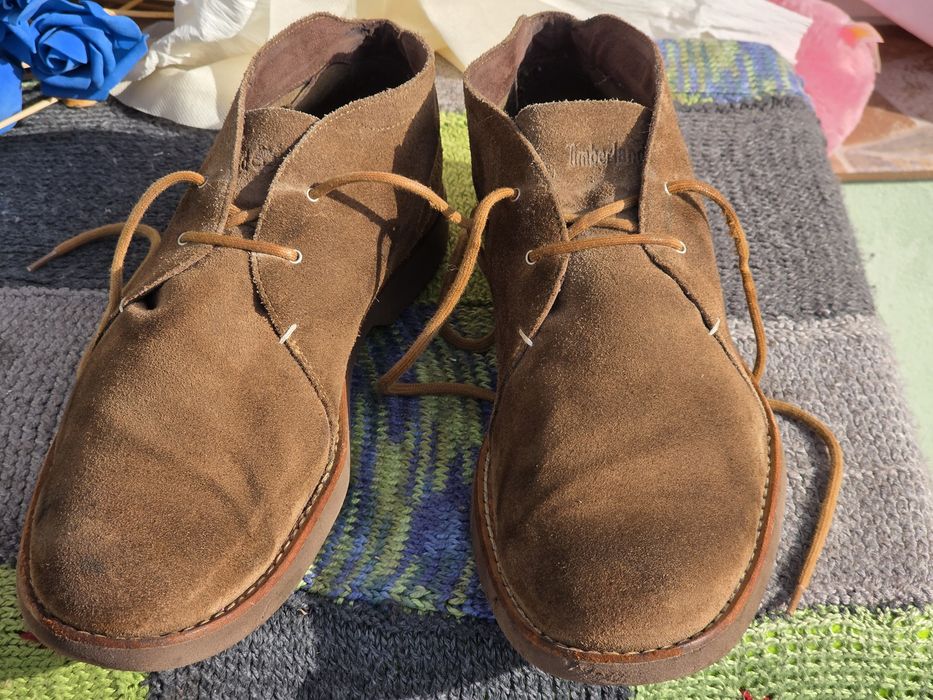 Timberland мъжки обувки естествен велур N46