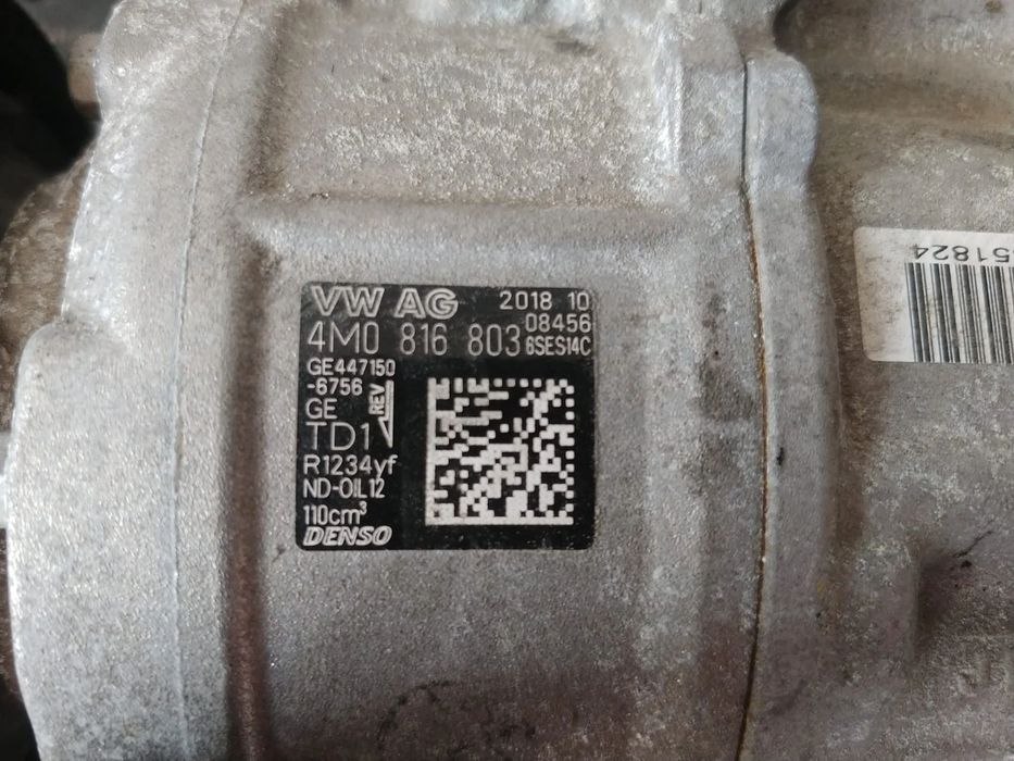 compresor clima ac 2.0 tdi deu audi a4 b9 8w  4m0816803