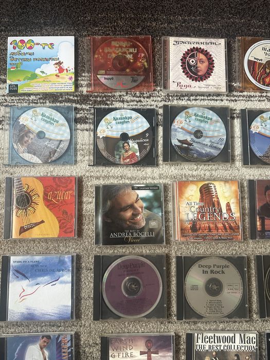 Audio CD музика Deep purple, Pink Floyd и др.