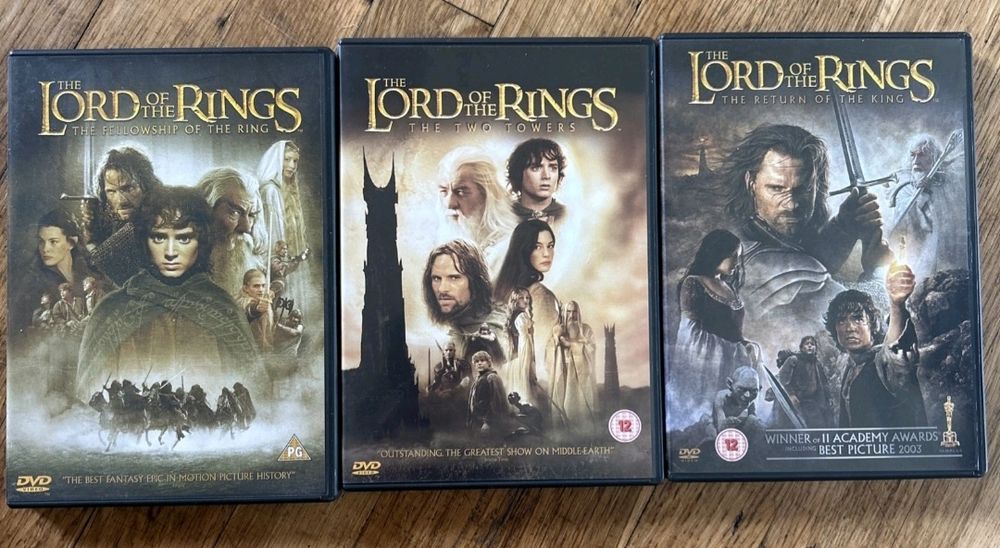 The Lord of the Rings Trilogy (Theatrical Edition Box Set) DVD