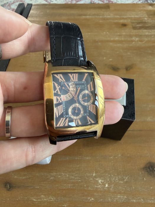 Ceas Guess original - piele,stare excelentă