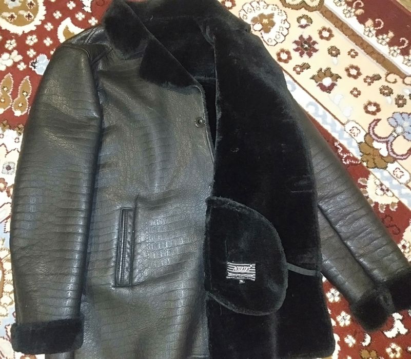 Продам дублёнку экокожа,экомех