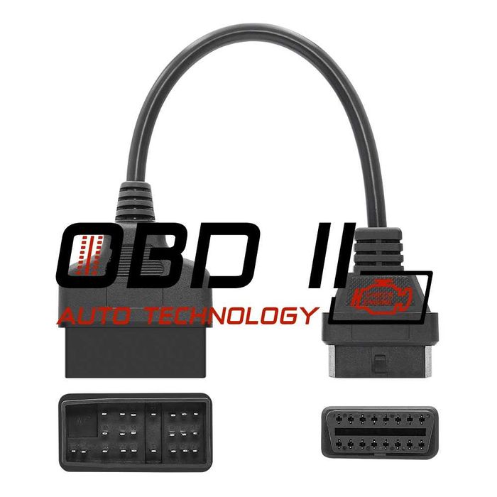 Кабел / Преходник / Адаптер за Toyota 22 Пина 22 Pin Тойота Delphi