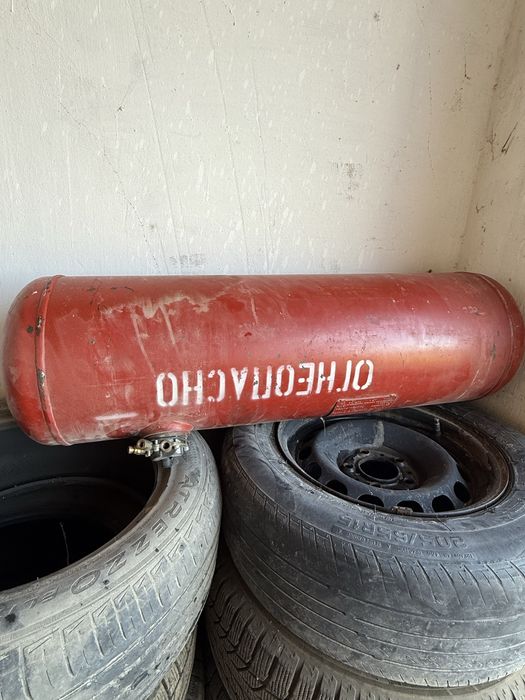 Радиатор газ баллон боковой стекло