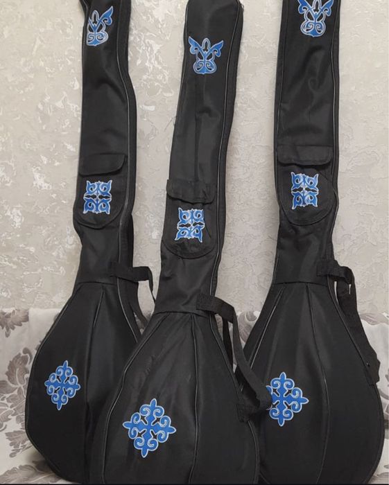 Домбыра, гитара, камшы, чехлы, чешки