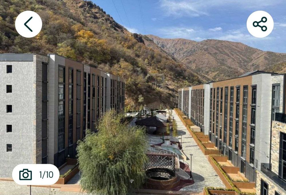 Сдаётся 2х комнатная апартамент угам UGAM River