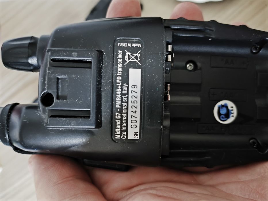 Рация Midland G7 PMR446+LPD