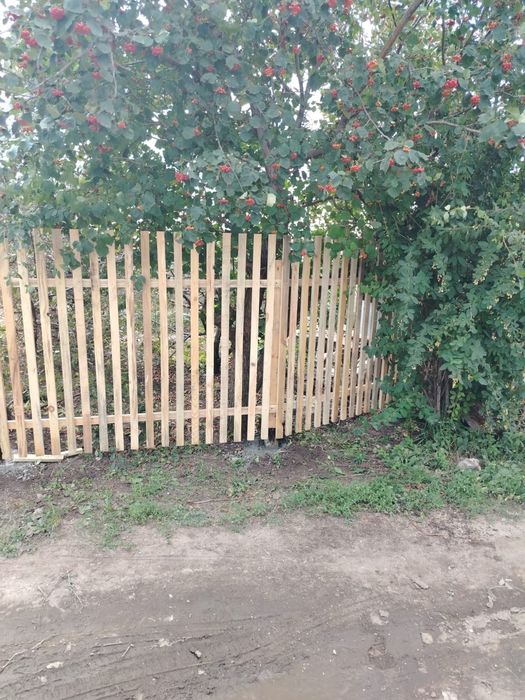 Штакетник деревянный