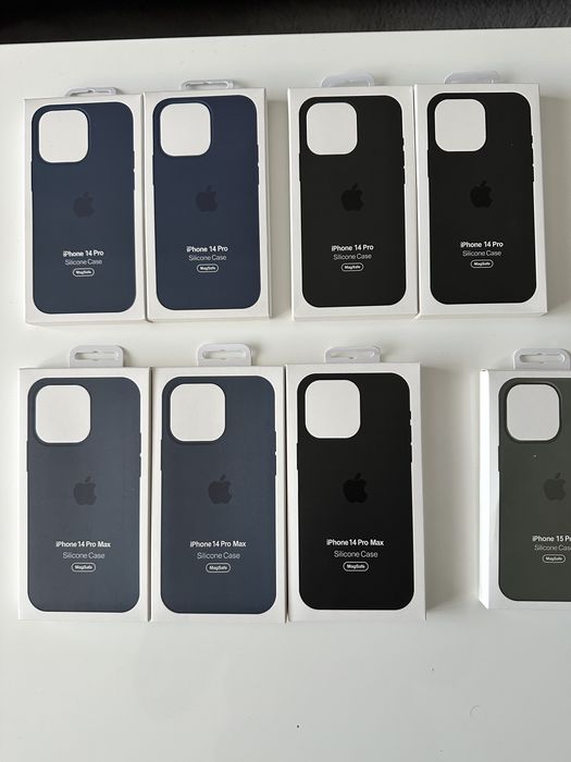 Huse premium din silicon Iphone 14/15/16 Pro/ProMax - Magsafe