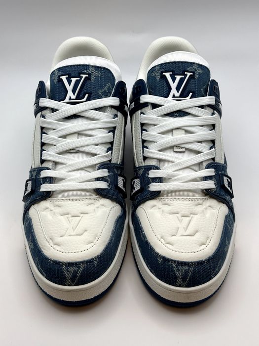 Louis Vuitton Trainers Blue Jeans Sneakers