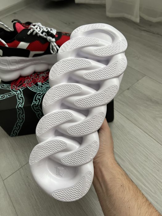 Versace Chain Reaction Black/ Red 43