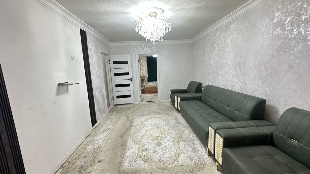 Срочно продаётся 2х комнатная квартира Гагарин Иняз с 6 верандой