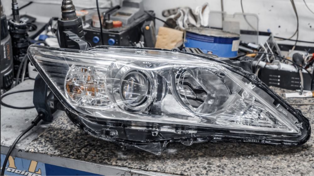 Камри 50 Стекла на Фары,Новый