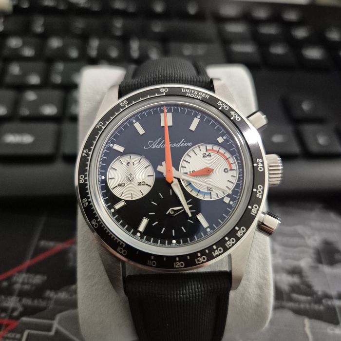 Addiesdive 37mm chronograph