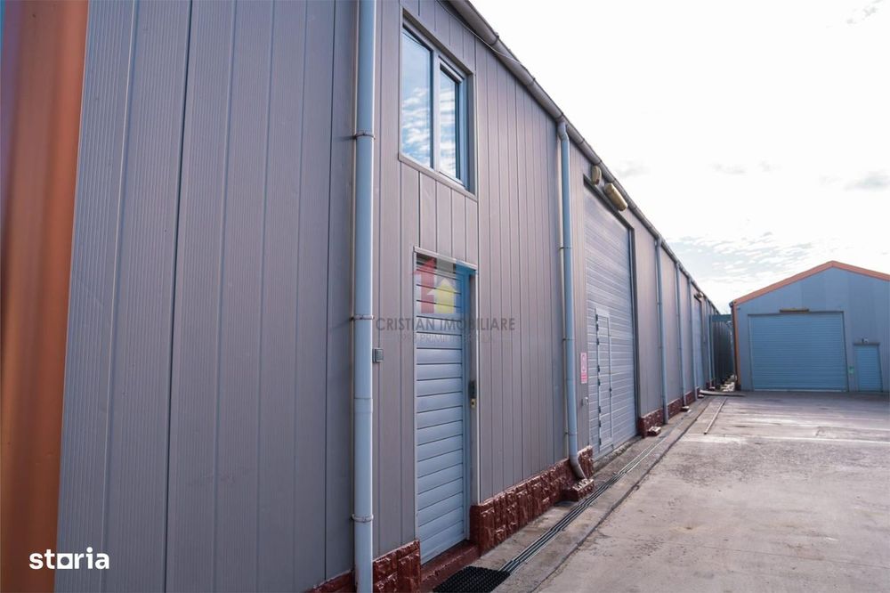 Hala industrialadepozitare+ Birouri,425 mp, acces tir - Dorobantilor