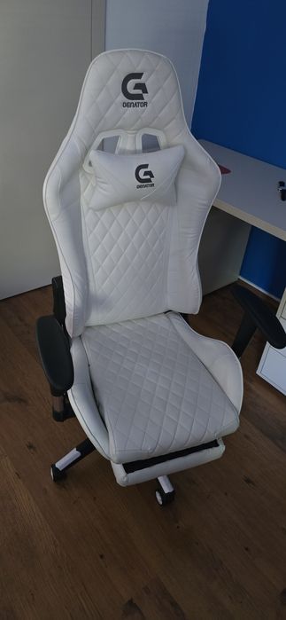 Scaun de Gaming Alb