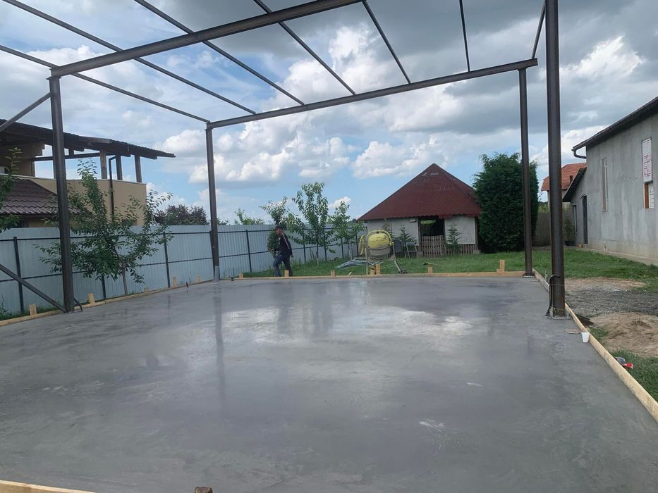 Beton amprentant si elicopterizat