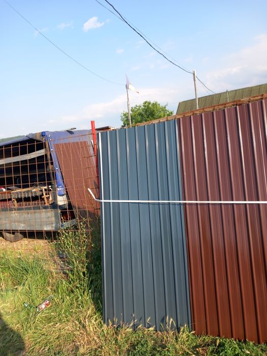 Vând tabla cutată zincata și color diferite grosimi