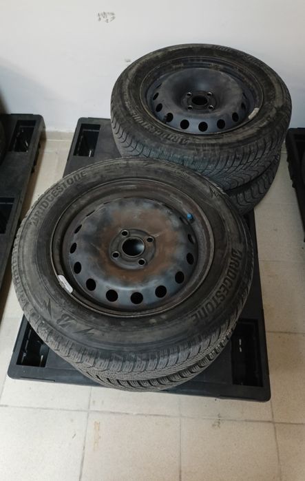 Джанти 15 , 4х100 с гуми 195/65/15