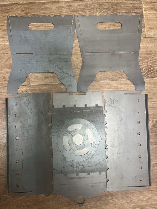 Мангал раскладной сталь 3 мм.