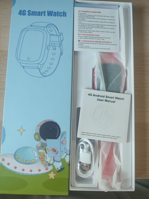 Keidason Ceas smart watch copii 4g gps wifi monitorizare