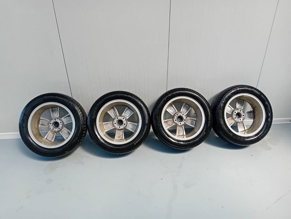 Лети Джанти Skoda 16* 5х100*57.1* 6.0J*ET35+Зимнигуми Bridgestone 195/60/16