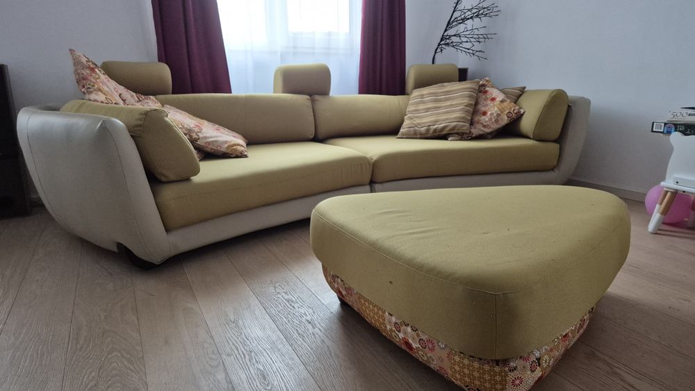 Set Havana Canapea 5 locuri + taburet