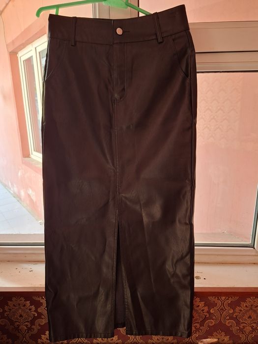 Юбка. 44 размер. Кожанный, варенка