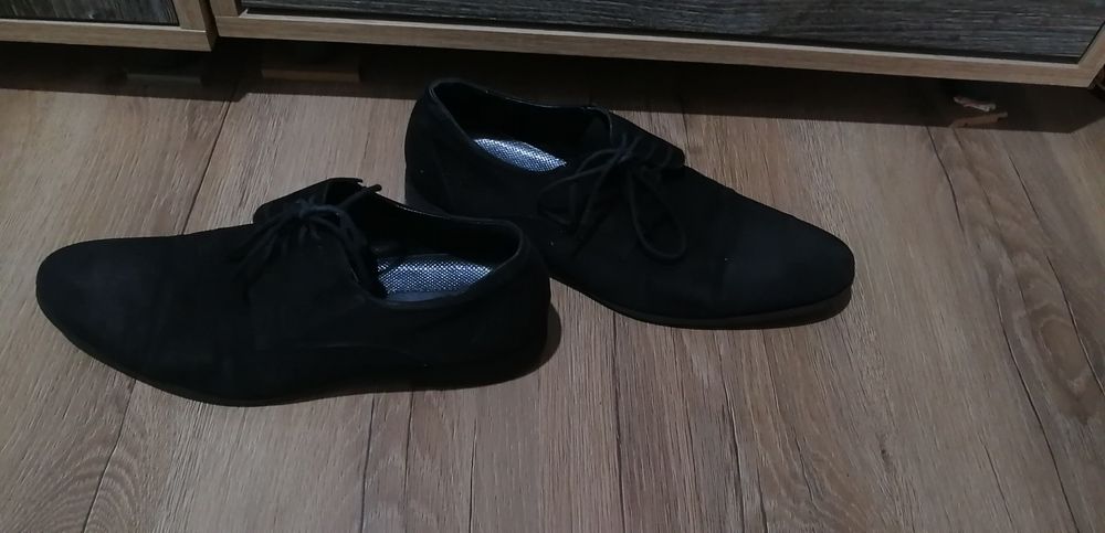 Мужские замшевые туфли