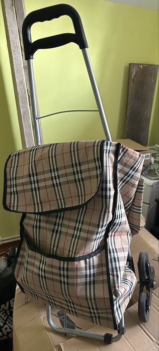 Burberry Carucior Cumparaturi functie urcare scari 35L impermeabil