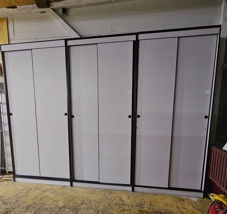 Шкаф, шкаф купе, шкаф серый