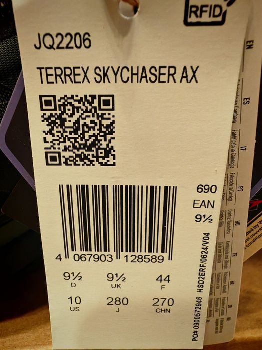 Adidas Terrex Skychaser AX5 Mid Gore-Tex маратонки високи три сезонни