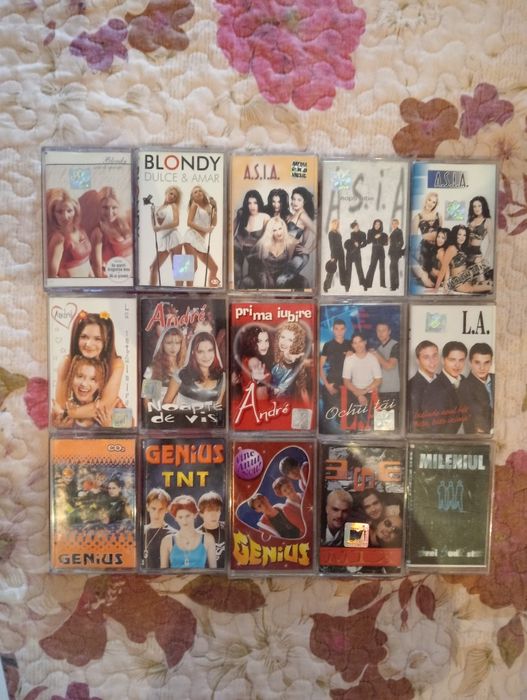 Casete audio originale Muzică Românească impecabile