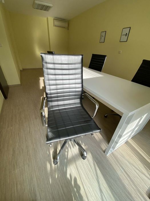 Офис стол, кожен, италиански