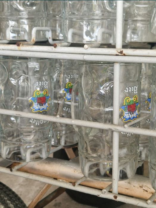200 halbe de bere nemțești de la October fest groase robuste rezistente serioase doar en-gros pentru terasa berărie gradina de vara sau altceva
